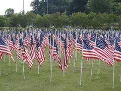 fayetteville's 'field of honor' kicks off next week, how to get a flag